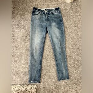 Democracy Faded Blue Ankle Jeans